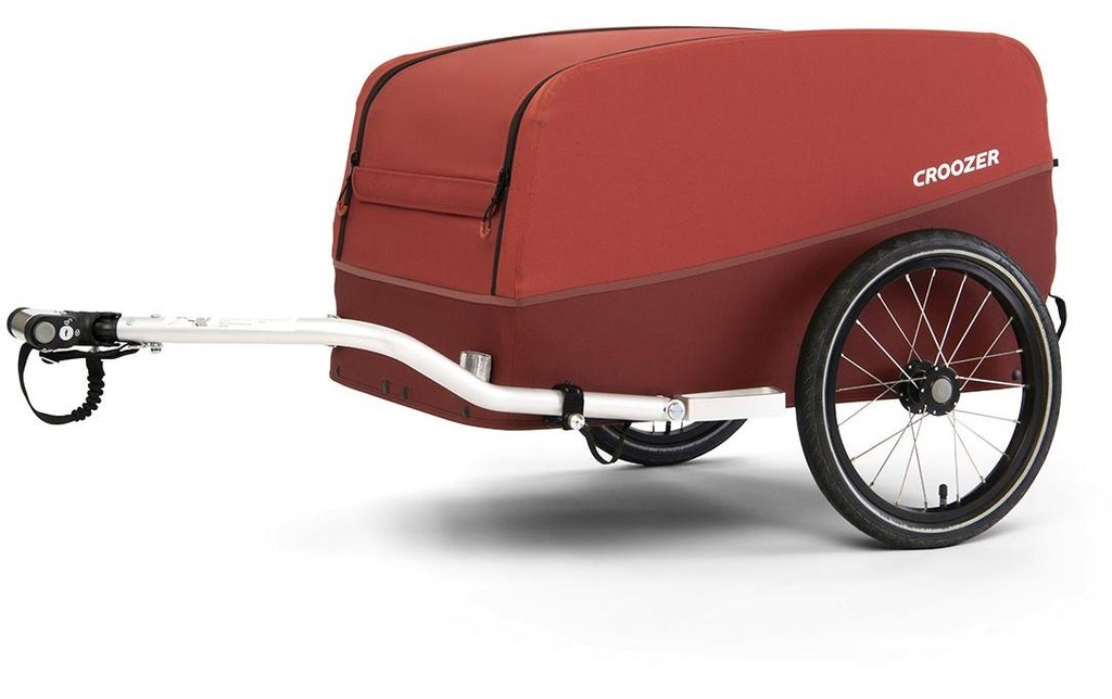 Croozer Remorque de vélo Cargo Pakko Lava Red