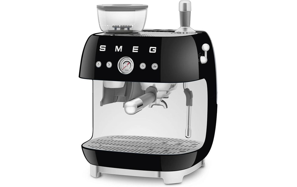 SMEG Machine à expresso 50's Style EGF03BLEU Noir