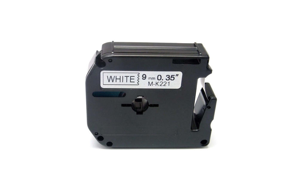 Brother Ruban d’étiquettes M-K221 Noir auf Blanc