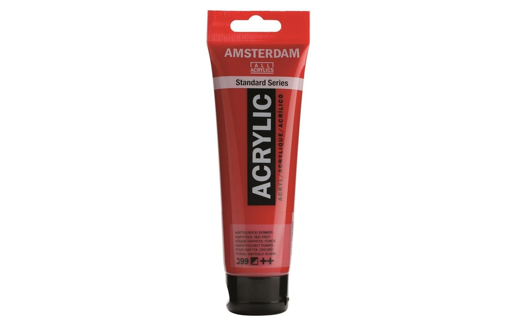 AMSTERDAM Acrylic 120ml rouge naphth fon (120 pces)