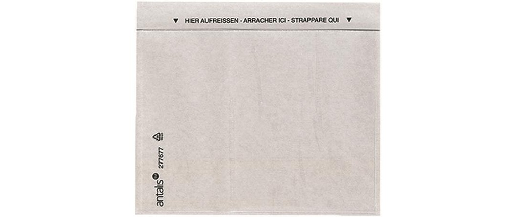 Antalis Pochette pour documents C6 sans impression, 1000 pièces, transparent