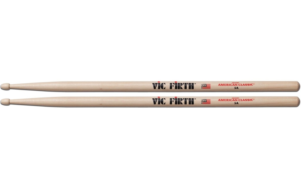 Vic Firth Baguettes de batterie 5A – 1 Paire/s