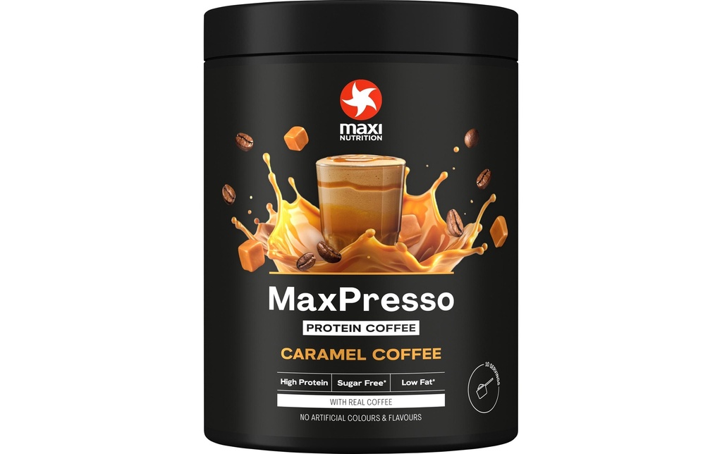 Maxi Nutrition Poudre de protéine Max Presso Caramel/Café 300 g