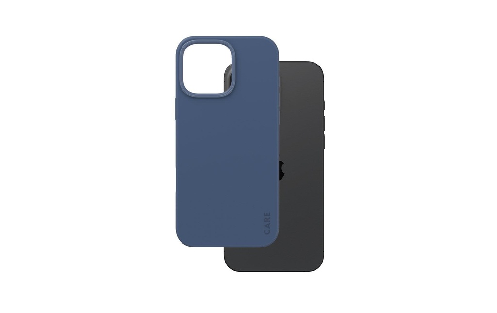 CARE Coque arrière Fashion iPhone 16 Pro Max Bleu