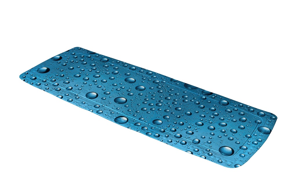 Kleine Wolke Revêtement de baignoire Bubble 36 x 92 cm, Bleu