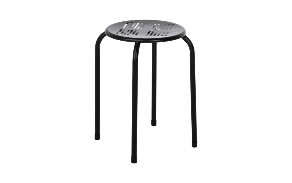 COCON Tabouret Métal, Noir