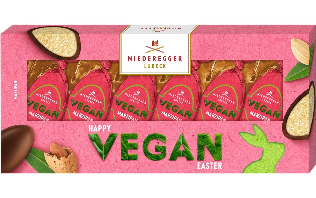 Niederegger Chocolat Œufs en pâte d'amande Vegan Classic 100 g