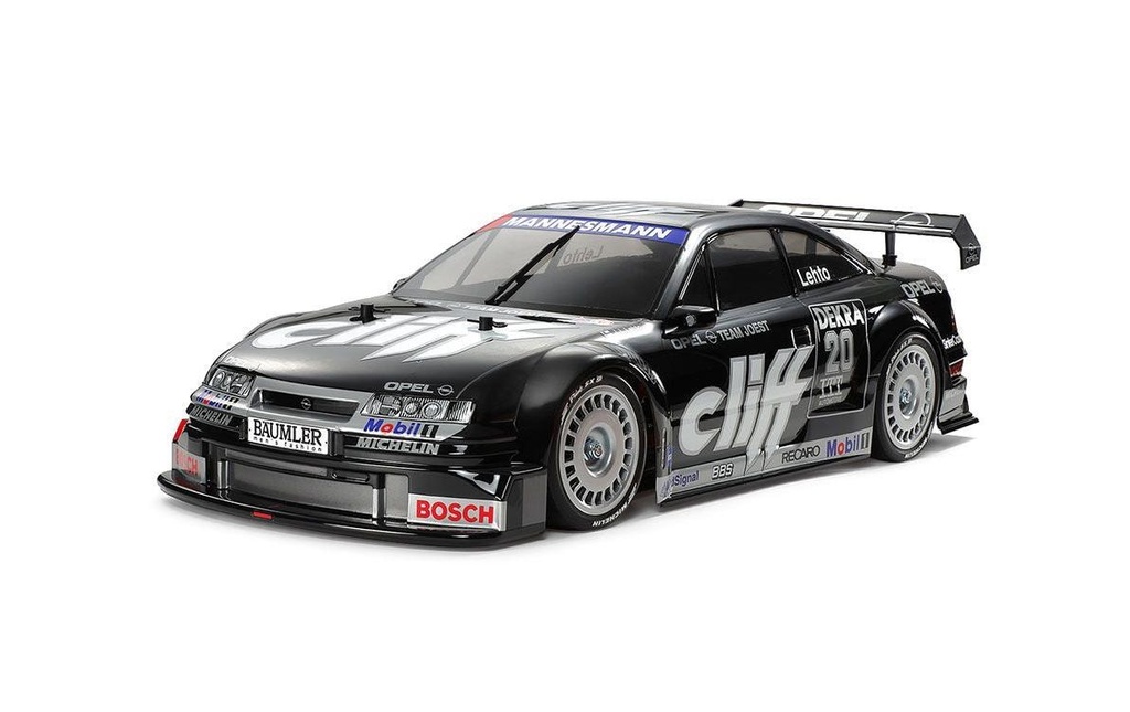 Tamiya Voiture de tourisme Opel Calibra V6 Cliff Kit de construction, 1:10