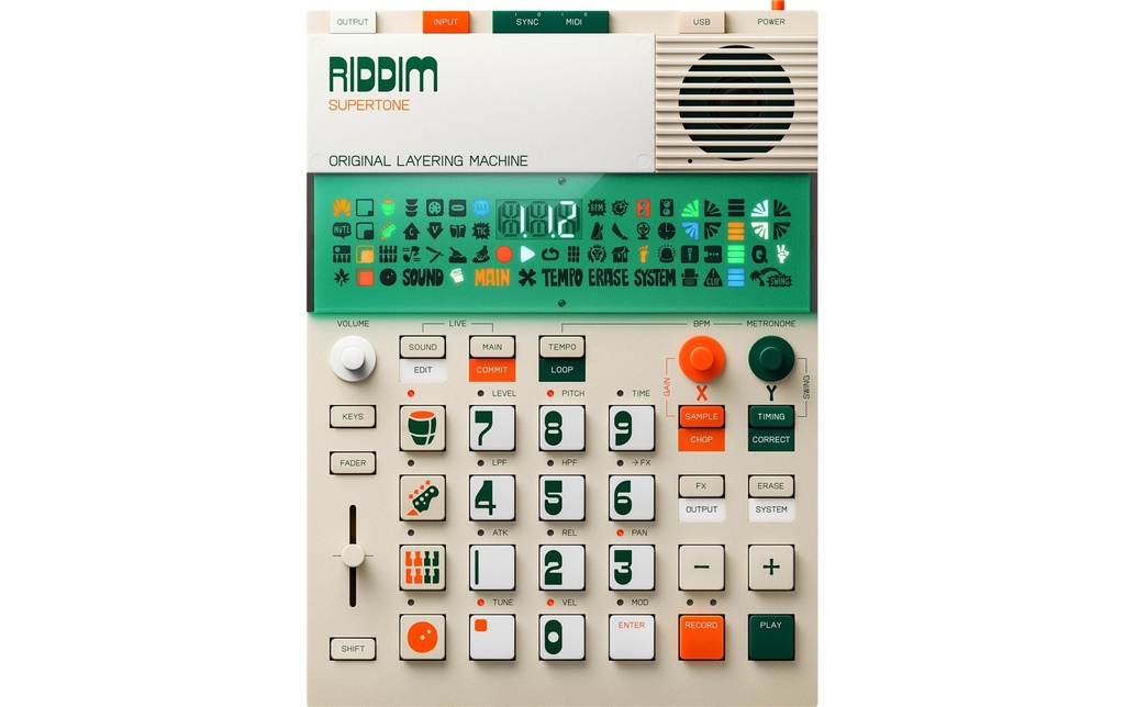 Teenage Engineering Lecteur d’échantillons EP-40 Riddim