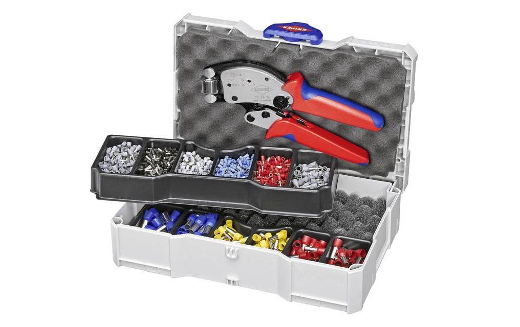 Knipex Assortiment de sertissage pour embouts de fils