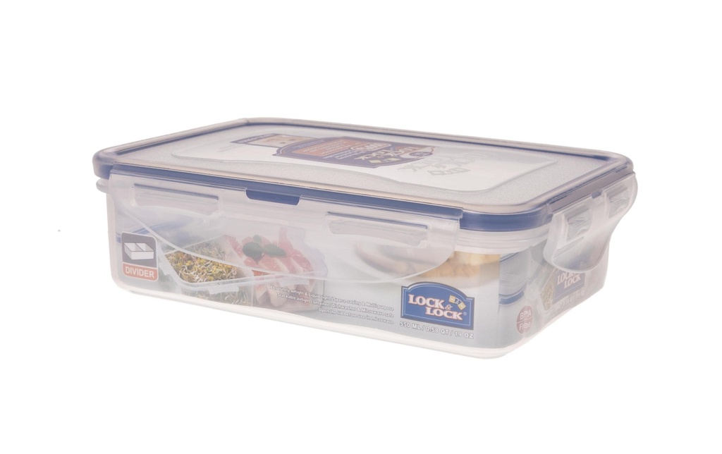 Lock & Lock Récipients à provisions 0.55 l, Transparent