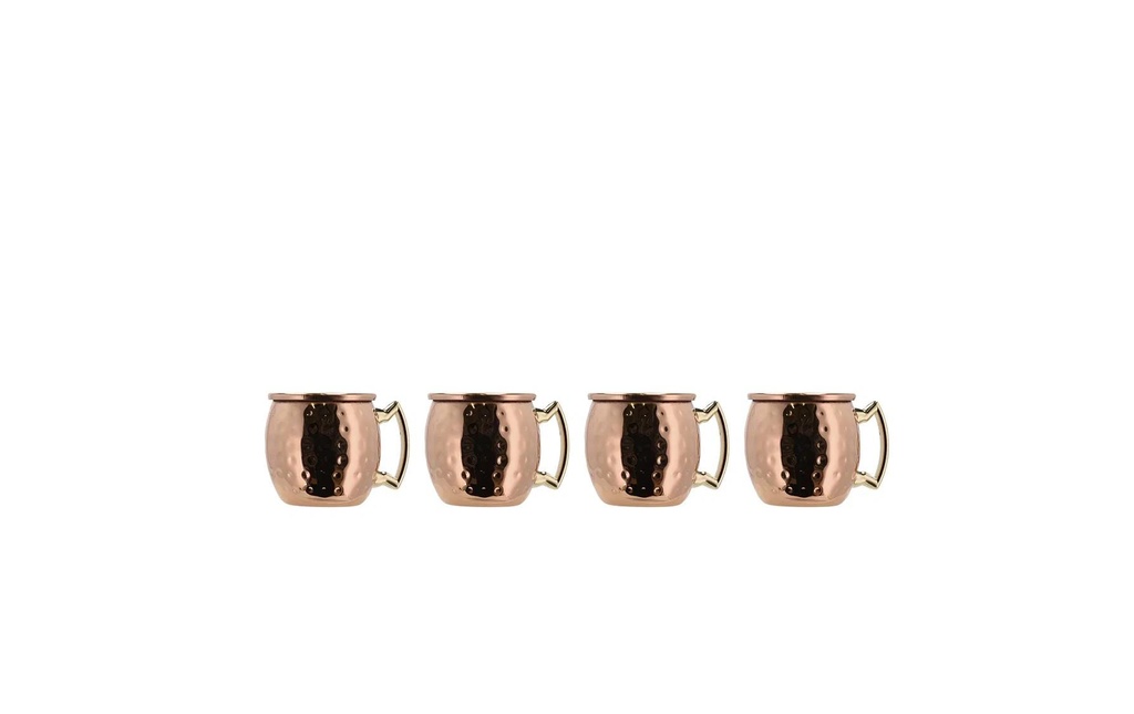 Lyngby Verre à schnaps Moscow Mule 80 ml, 4 Pièce/s, Cuivre