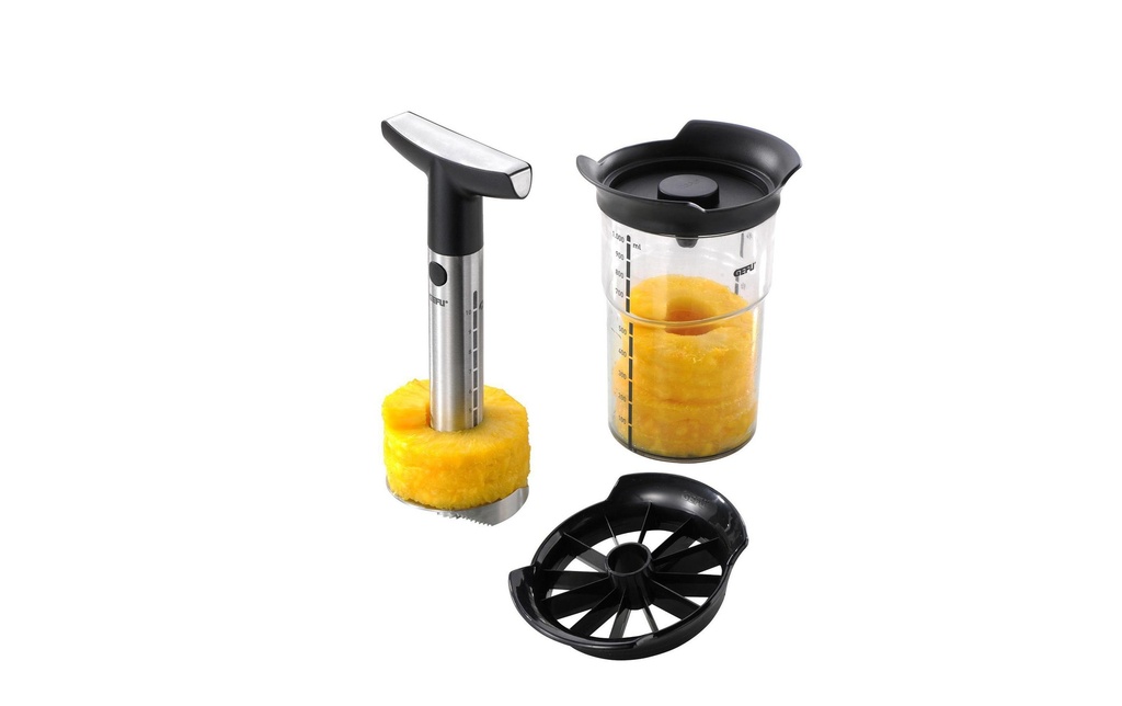 GEFU Coupe-ananas Professional Acier inoxydable, argent
