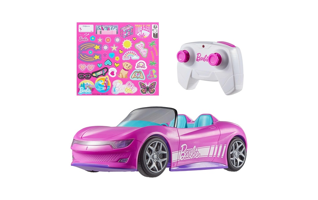Hot Wheels Voiture Hot Wheels Barbie Cabrio RC