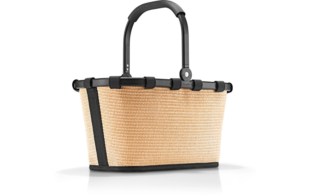 Reisenthel Panier de course Carrybag XS Frame Raffia Black