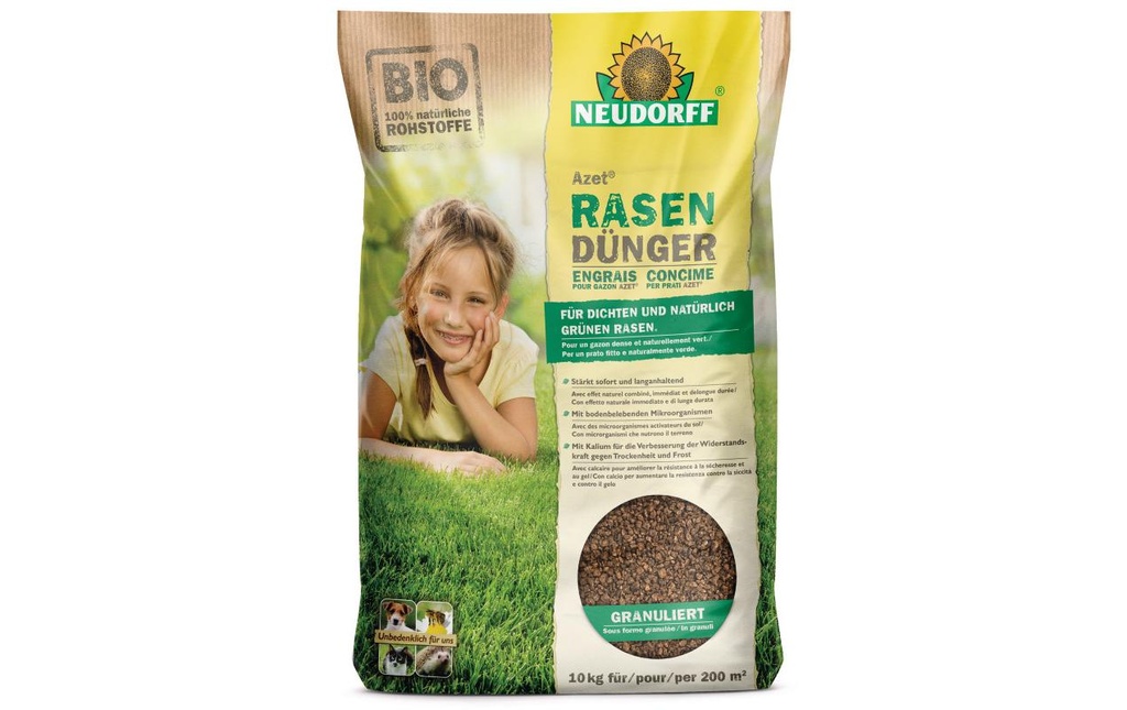 Neudorff Engrais pour gazon Azet, 10 kg