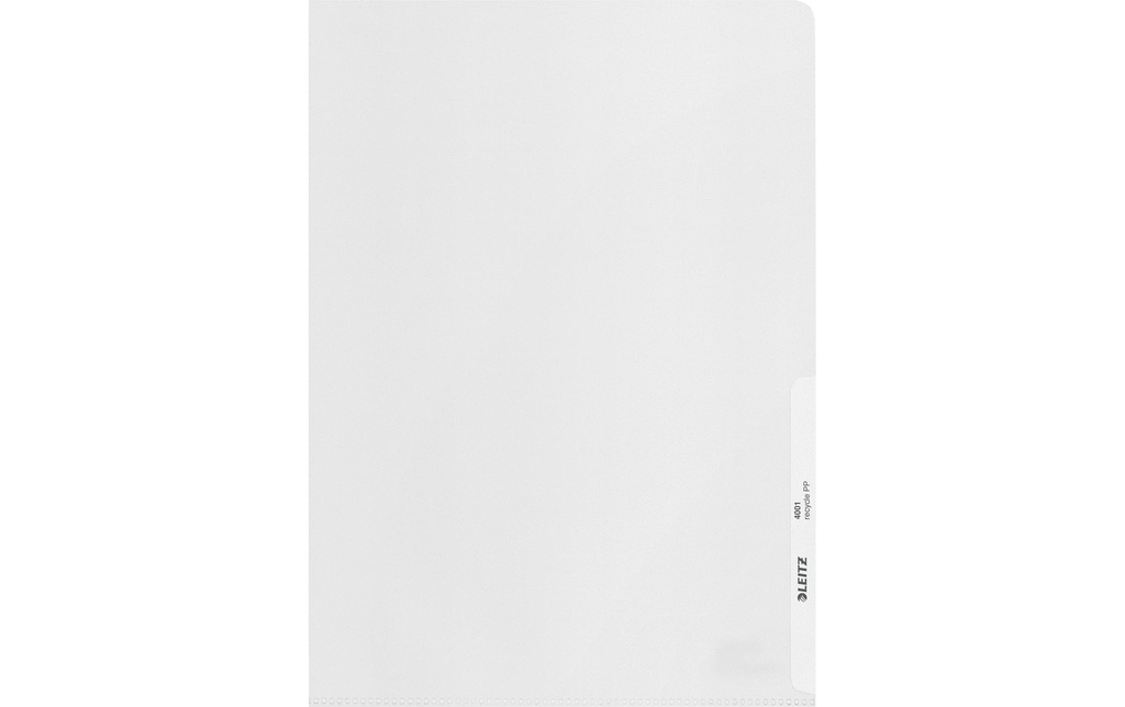 Leitz Pochette transparente Recycle A4 Transparent