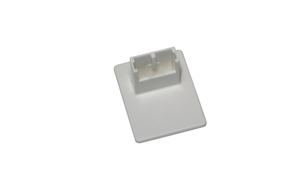 Gardinia Supports adhésifs Easyfix Blanc