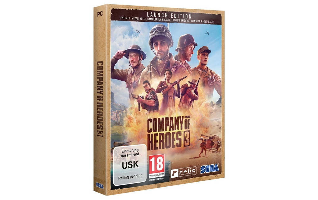 SEGA Company of Heroes 3 Launch Edition (Boîte)