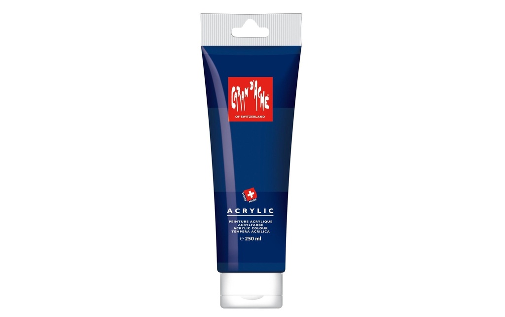 CARAN D'ACHE Acrylic bleu nuit (250 pces)
