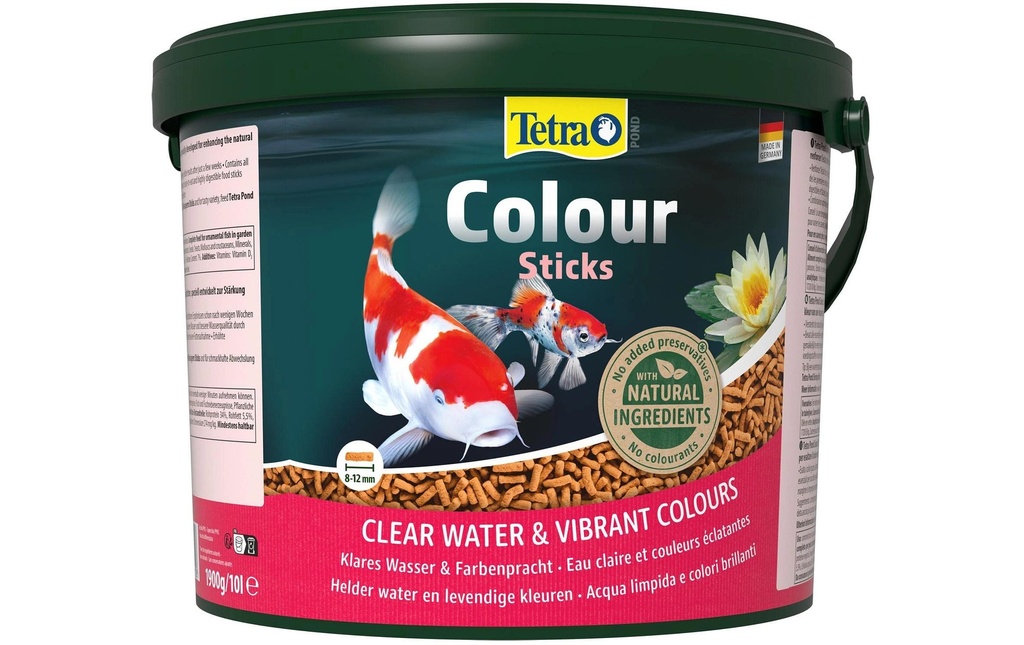Tetra Aliments pour bassin Pond Colour Sticks, 10 l