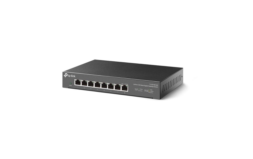 TP-Link Switch Omada Unmanaged 8 x 2.5G Ports TL-SG108-M2 8 Port