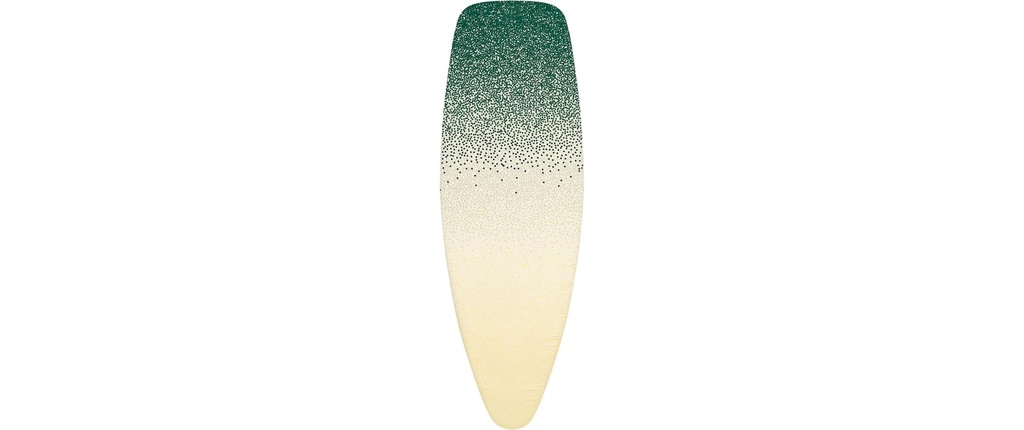 Brabantia Housse de planche à repasser D 135 x 45 cm, Vert/Beige