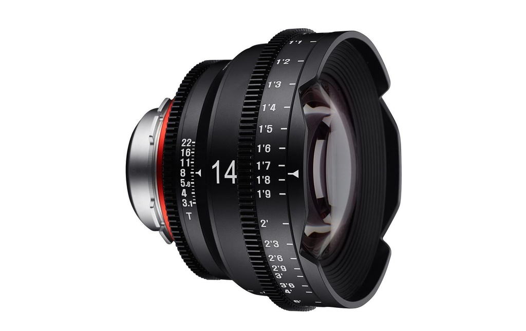 Samyang Longueur focale fixe XEEN 14mm T/3.1 FF Cine – Canon EF