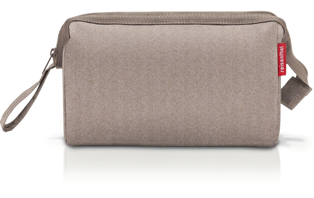 Reisenthel Trousse de toilette Travelcosmetic Herringbone Mokka