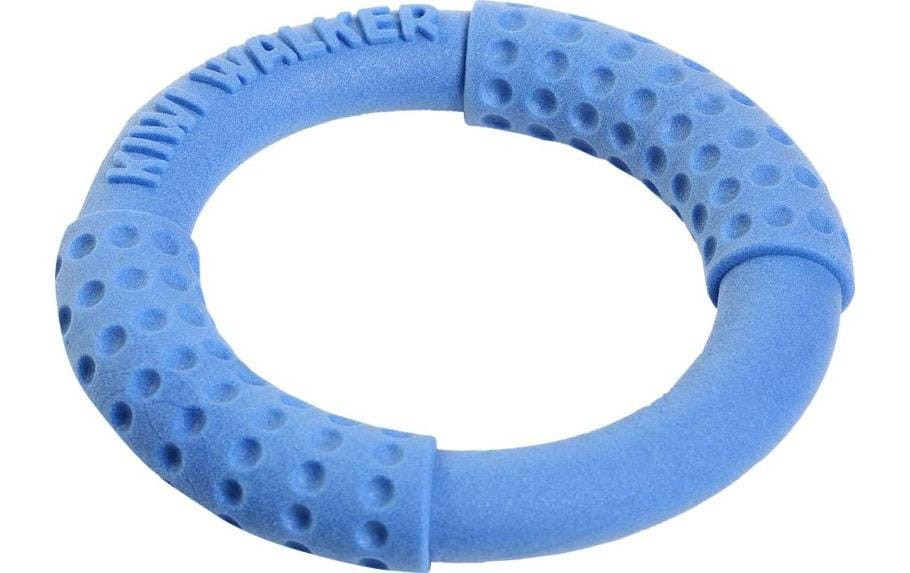 KIWI WALKER Jouet pour chien Anneau bleu, M, Ø 17 cm