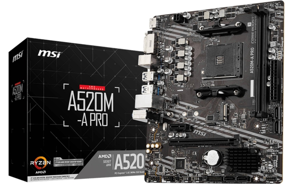 MSI Carte mère A520M-A Pro