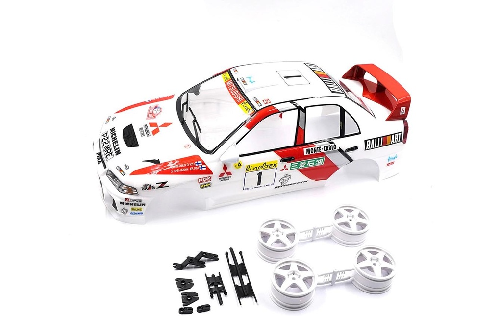 Yeah Racing Carrosserie Lancer Evo IV 1997 1:10
