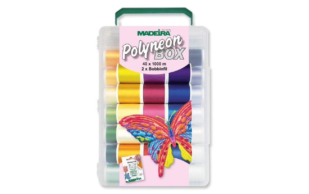 Madeira Fil à broder Coffret Polyneon Multicolore