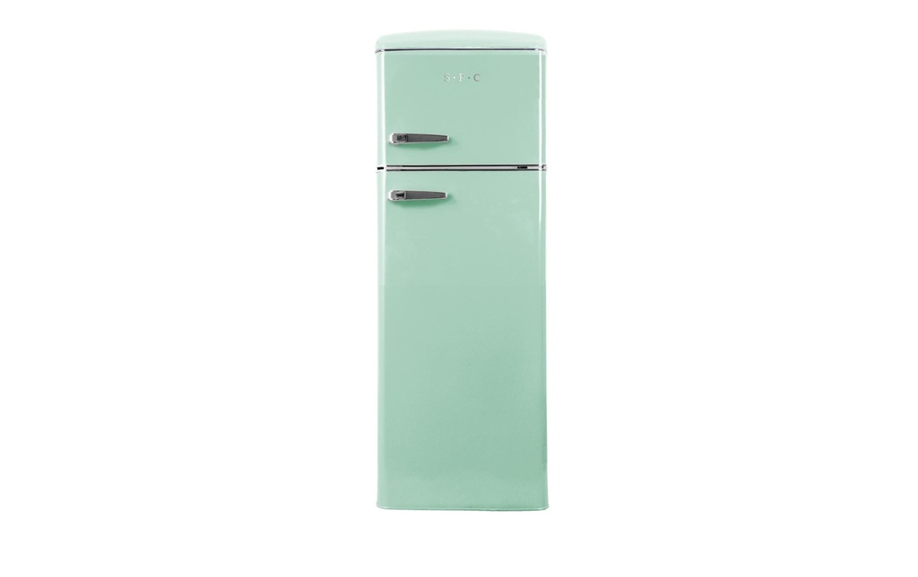 SPC Réfrigérateur congélateur KS3777-4 Vert, Droite