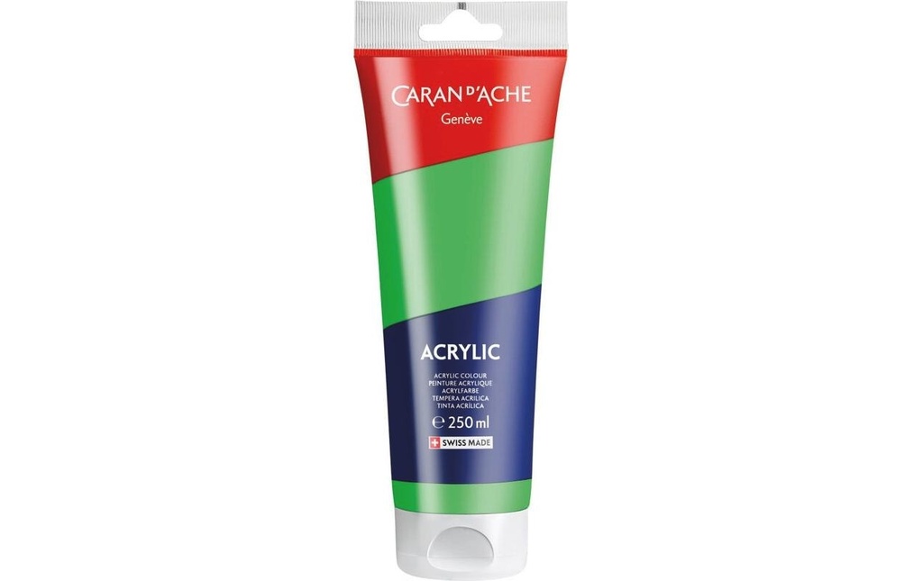 CARAN D'ACHE Acrylic vert brillant (250 pces)