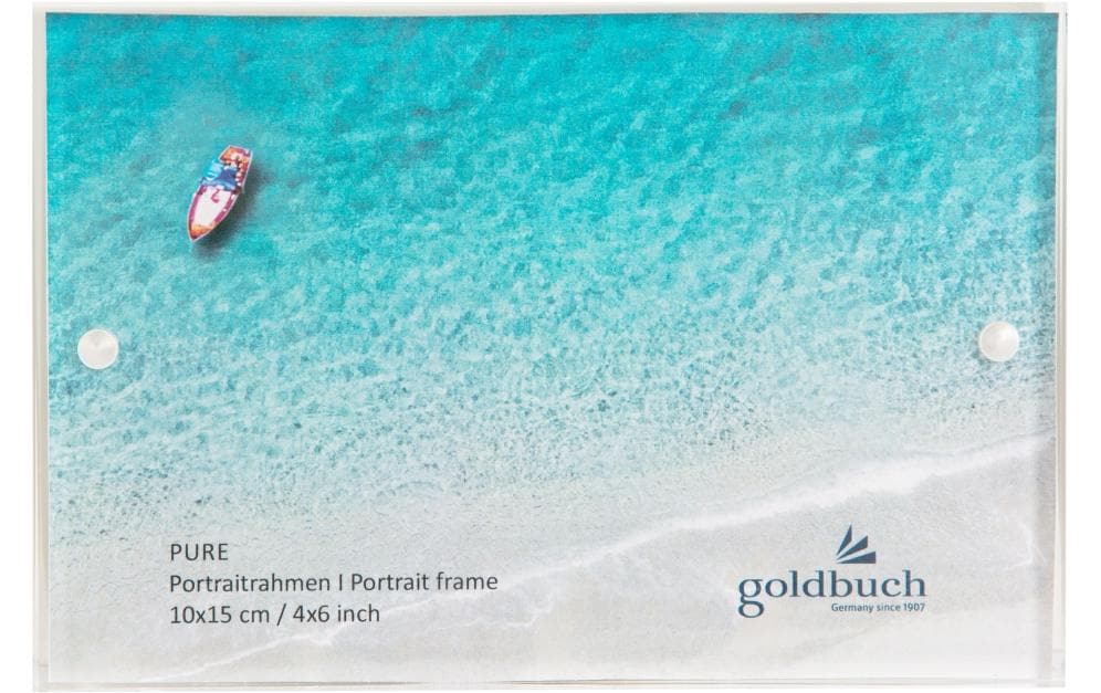 Goldbuch Cadre photo Pure Transparent, 10 x 15 cm