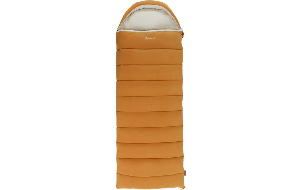 Outwell Sac de couchage Caldera Lux – Left zipper Polyester, Jaune