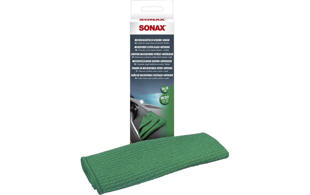 Sonax Chiffon microfibre PLUS Intérieur et vitre