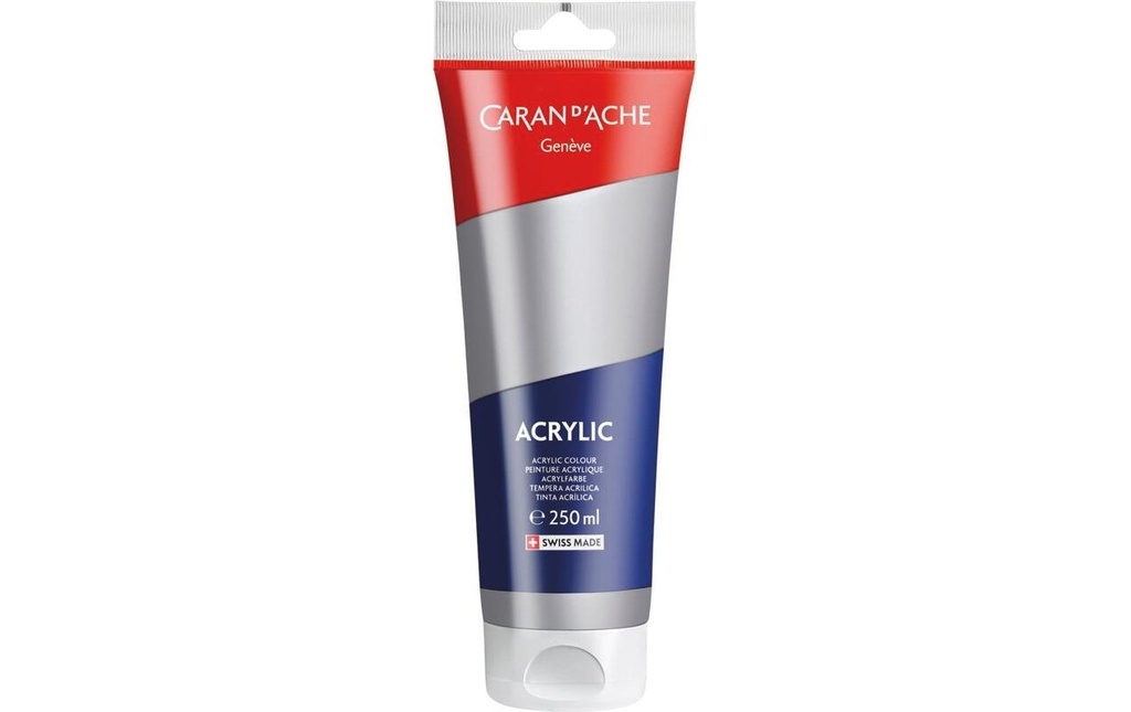 CARAN D'ACHE Acrylic argent (250 pces)