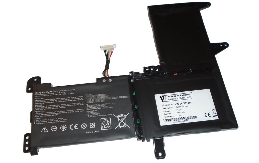 Vistaport Batterie pour ASUS VivoBook F510/S510/X510