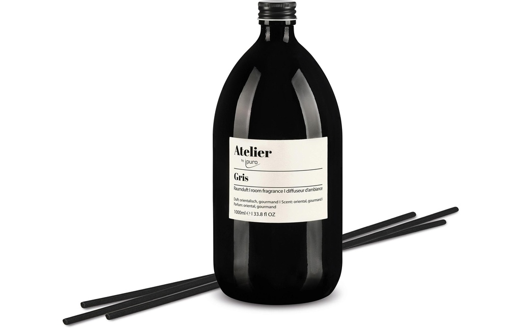 ipuro Recharge Parfum d'intérieur Gris, 1000 ml