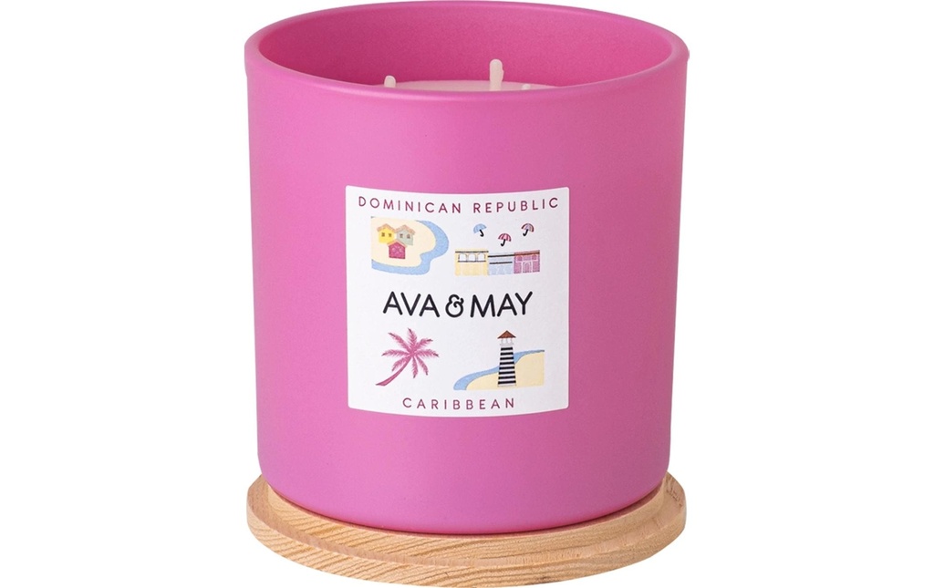 AVA & MAY Bougie parfumée Dominican Republic 380 g