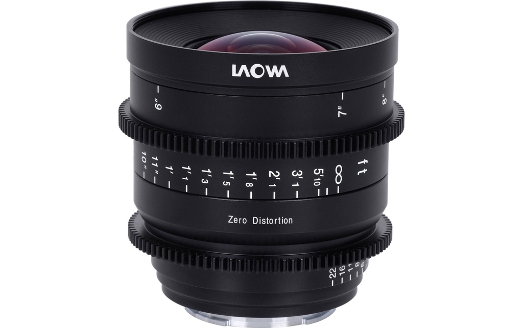 Laowa Longueur focale fixe 15 mm T/2.1 Zero-D Cine (Feet) – Sony E-Mount
