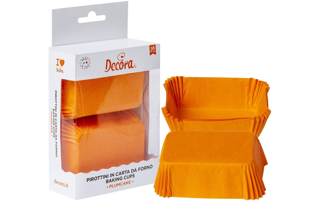Decora Mini moule à gâteau 1 Pièce/s, Orange