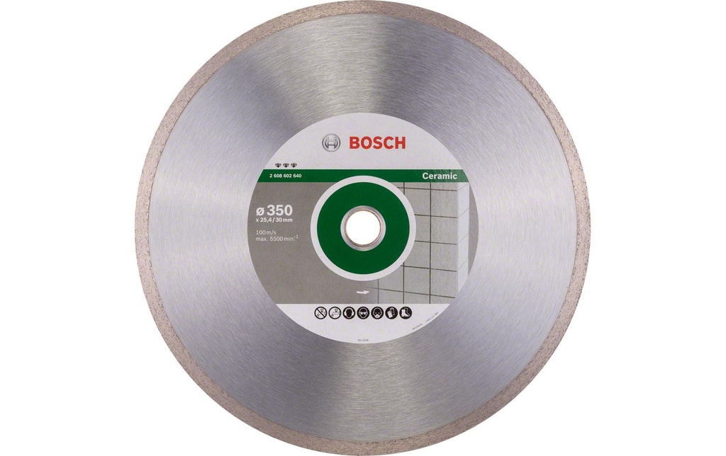 Bosch Professional Disque à tronçonner diamanté Best for Ceramic, 350 x 3 x 10 mm