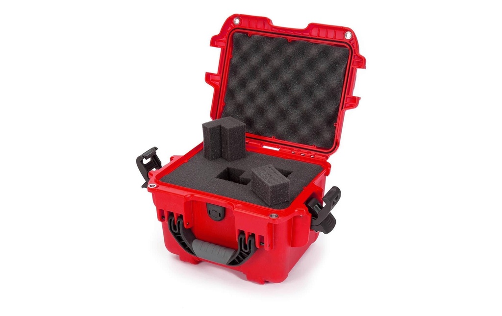 Nanuk Valise en plastique 908 - avec mousse Rouge