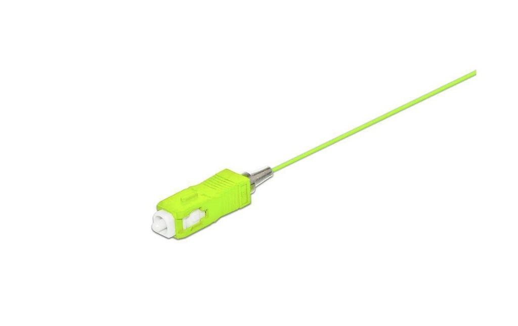 Lightwin Fibres en tire-bouchon SC, MM, OM5, 2m, vert, 1 pièce