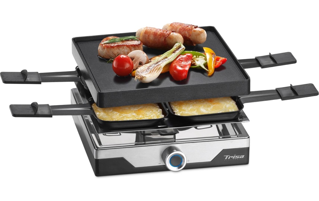 Trisa Grill à raclette Premium 4 personnes