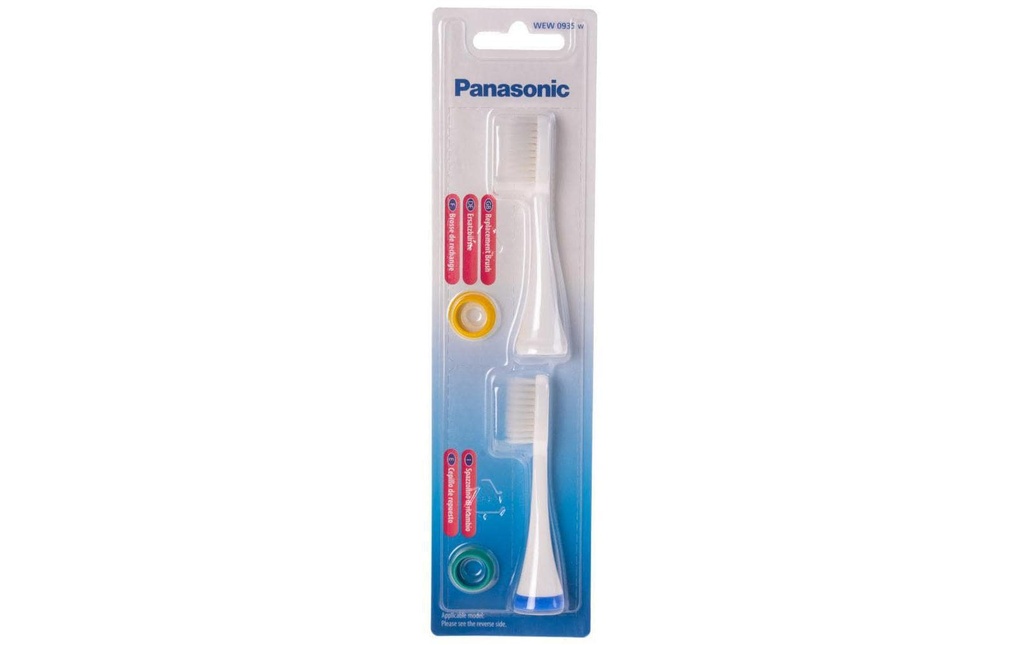 Panasonic Tête de brosse à dents WEW0935W830 2 Pièce/s