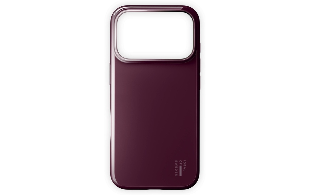 Ideal of Sweden Coque arrière Slim Case MagSafe iPhone 17 Pro Max Glossy Cherry